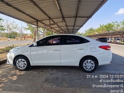 ยารีสเอทีฟ ปี2022 ราคาเช่า 900/วัน เงินประกัน 3000 บาท